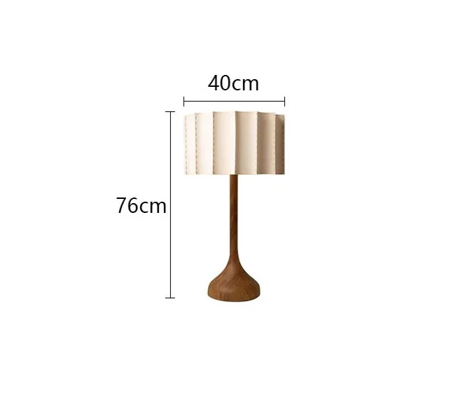 HikariWood LED-Tischleuchte – Holz