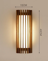 Kiyora LED-Wandleuchte – Wabi-Sabi-Design