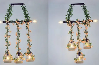 LED-Kronleuchter – Vintage-Stil