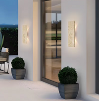StoneAura LED-Wandleuchte – Dimmbar