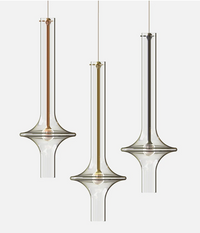 Aureline LED-Pendelleuchte – Glas