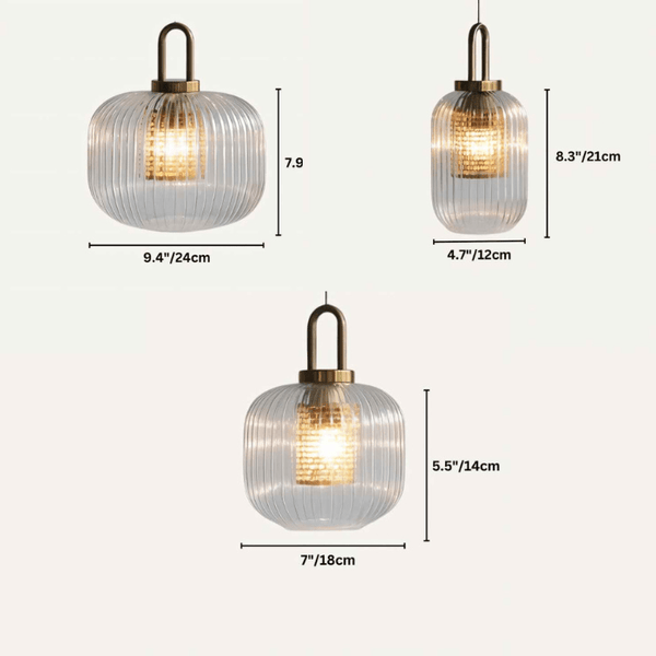 Tosqa Pendelleuchte – Glas
