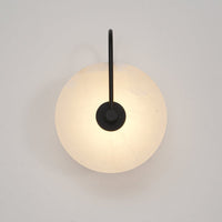 Luna LED-Wandleuchte – Alabaster