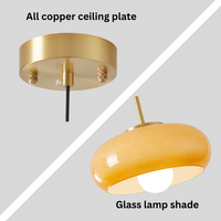 Copper Kronleuchter – Glas