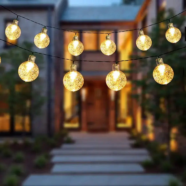 Solarite LED-Lichterkette – Solarbetrieb
