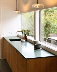 Solara LED-Pendelleuchte – Glas