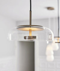 Solara LED-Pendelleuchte – Glas