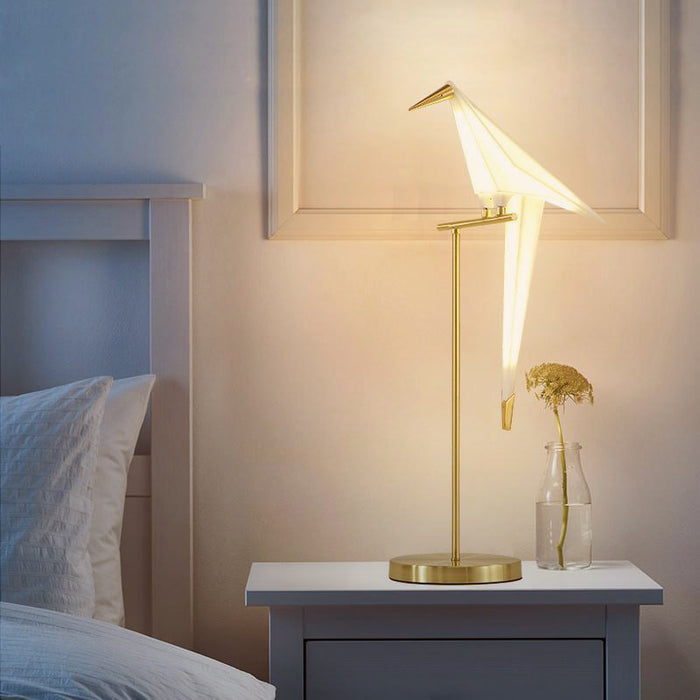 OrigamiGlow LED-Tischleuchte – Wiederaufladbar