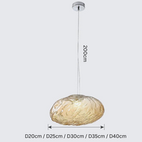 Bubble Pendelleuchte – Glas