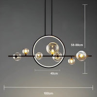 Elara Kronleuchter – Glas