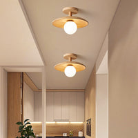 KyotoBeam Deckenleuchte – Holz