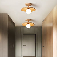 KyotoBeam Deckenleuchte – Holz