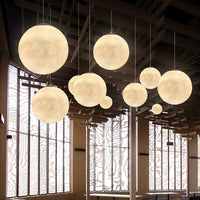 Mond-LED-Pendelleuchte – Ausgewähltes Lichtdesign