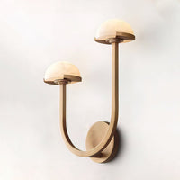 AlbaMush Wandleuchte – Alabaster