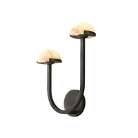 AlbaMush Wandleuchte – Alabaster