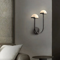 AlbaMush Wandleuchte – Alabaster