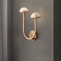 AlbaMush Wandleuchte – Alabaster