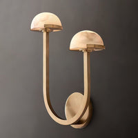 AlbaMush Wandleuchte – Alabaster