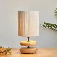 Holz-LED-Tischleuchte – Holz