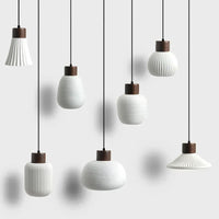Holz-LED-Pendelleuchte – Holz