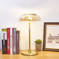 Aurélo LED-Tischleuchte – Glas