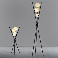 LunaGlow LED-Stehleuchte – Glas