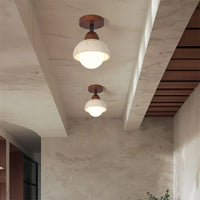 Travertine Deckenleuchte – Wabi-Sabi-Design