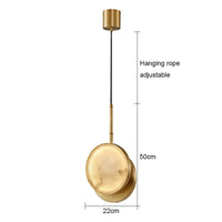 LED-Wandleuchte – Marmor