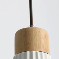 Holz-LED-Pendelleuchte – Holz