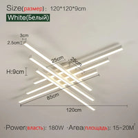 LED-Deckenleuchte – Nordisches Design