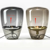 AuroraGlow Tischleuchte – Nordisches Design