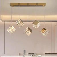 Aurelium LED-Pendelleuchte – Kristall