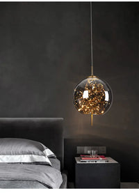 LED-Pendelleuchte – Glas