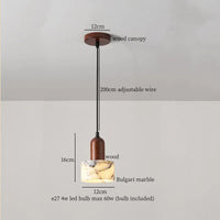 Marble LED-Pendelleuchte – Skandinavisches Design
