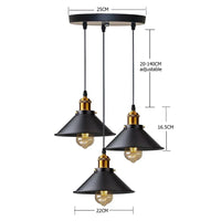 Ferrova LED-Pendelleuchte – Retro-Design