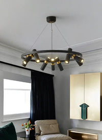 LED-Pendelleuchte – Kupfer