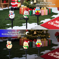 SnowGlow LED-Gartenleuchte – Solarbetrieb