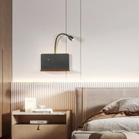 LumiCharge LED-Wandleuchte – Kabelloses Laden