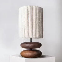 Holz-LED-Tischleuchte – Holz