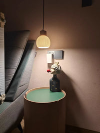 Holz-LED-Pendelleuchte – Holz