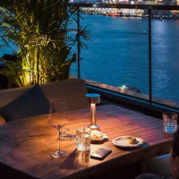 LuxeTable LED-Tischleuchte – Wiederaufladbar