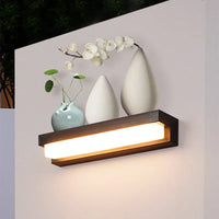 LED-Wandleuchte – Solarbetrieb