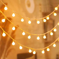 USB/Battery LED-Lichterkette – Für den Außenbereich