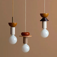 Halden LED-Deckenleuchte – Holz