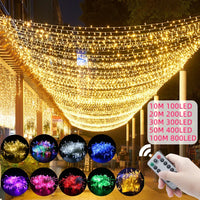 LumiGlow LED-Lichterkette – Wasserfest