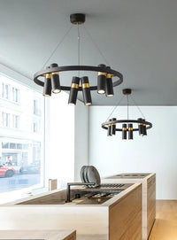 LED-Pendelleuchte – Kupfer