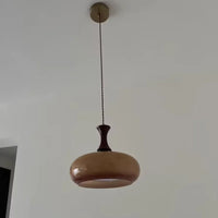 AmberGlow LED-Pendelleuchte – Vintage-Stil