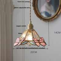 Glas-LED-Pendelleuchte – Glas