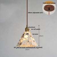 Terrazzo LED-Pendelleuchte – Ausgewähltes Lichtdesign