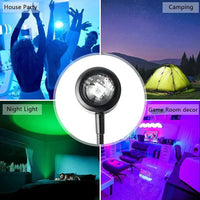 SunGlow LED-Tischleuchte – USB-Anschluss